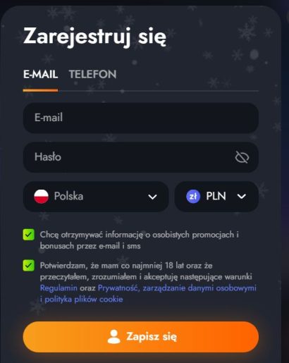 Czat z obsługą klienta, potwierdzenie warunków bonusu