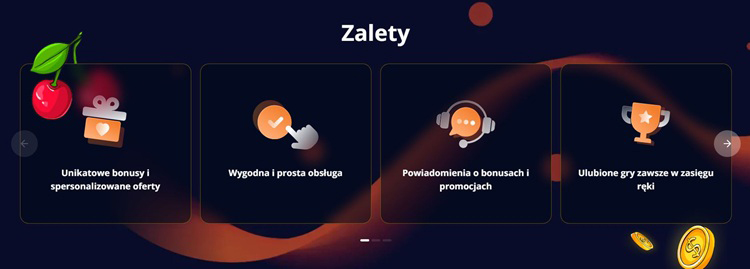 Zrzut: okno czatu z podsumowaniem warunków bonusu bez depozytu