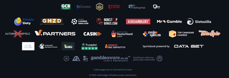 Checklist: licencja, regulamin, kontakt, limity spinów