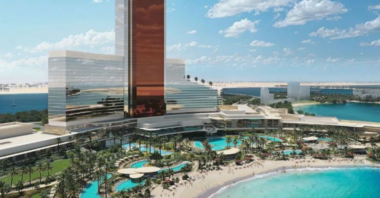 Wizualizacja kompleksu Wynn Al Marjan Island w Ras Al Khaimah
