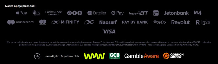 Bonus w kasynie Ethereum z oznaczeniami obrotu, kursu ETH i limitu wypłaty