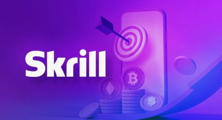 Logo Skrill — popularny e-portfel do kasyn online