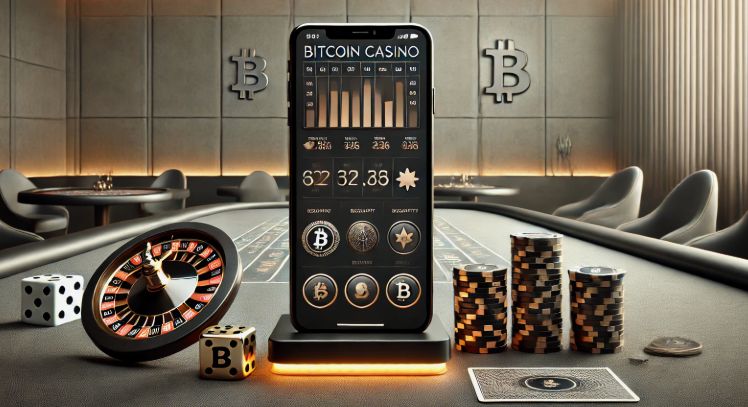 Portfel kryptowalutowy na telefonie — wysyłanie Bitcoin do kasyna online