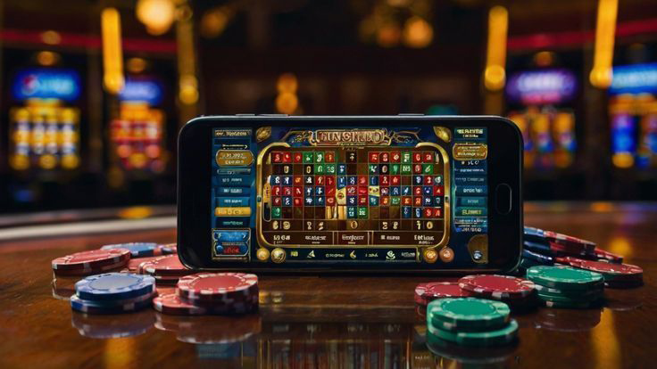 Uzytkownik testujacy mobilne kasyno na smartfonie z systemem Android i iPhone obok siebie