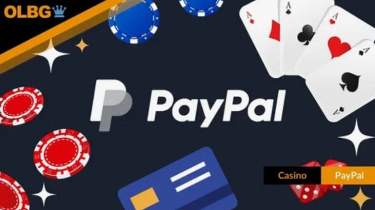 Gracz pokerowy dokonujący wpłaty PayPal w poker roomie