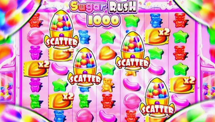 Funkcje bonusowe Sugar Rush 1000